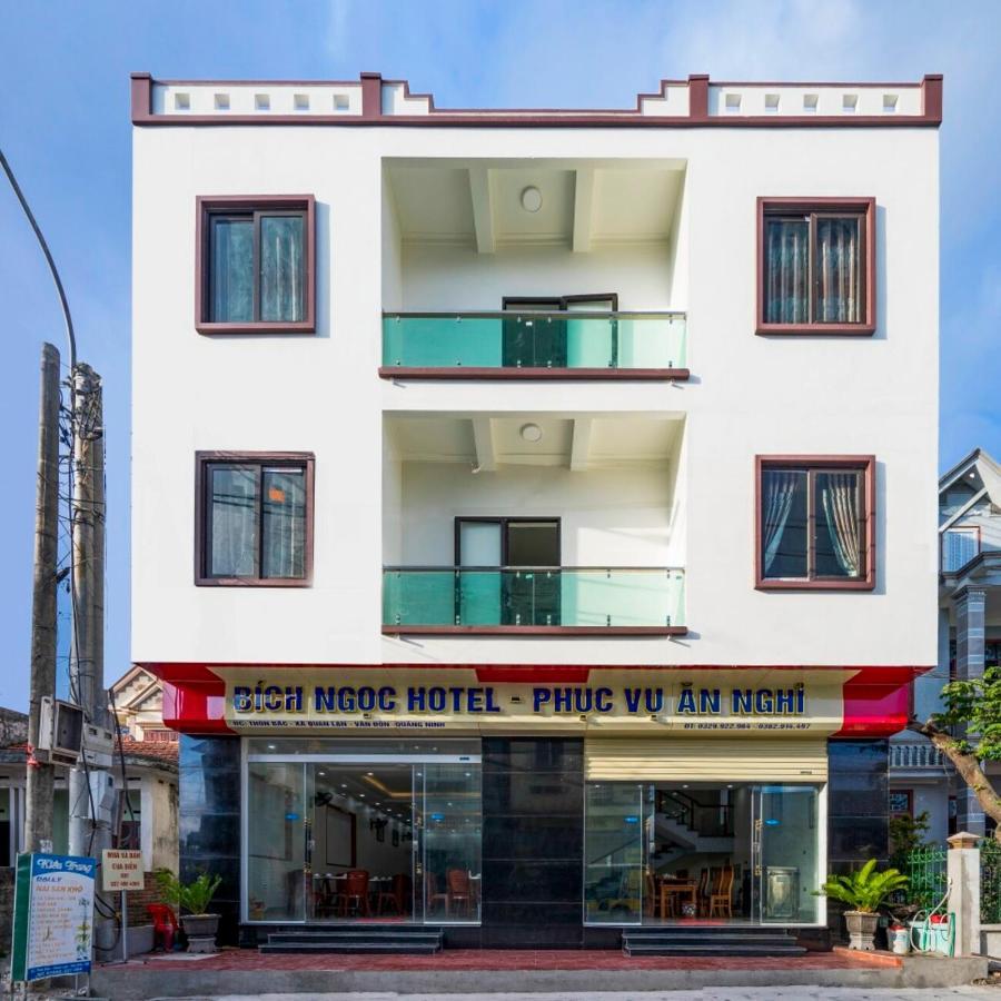 Bich Ngoc Hotel Quan Lan Lang Lieu Exteriör bild
